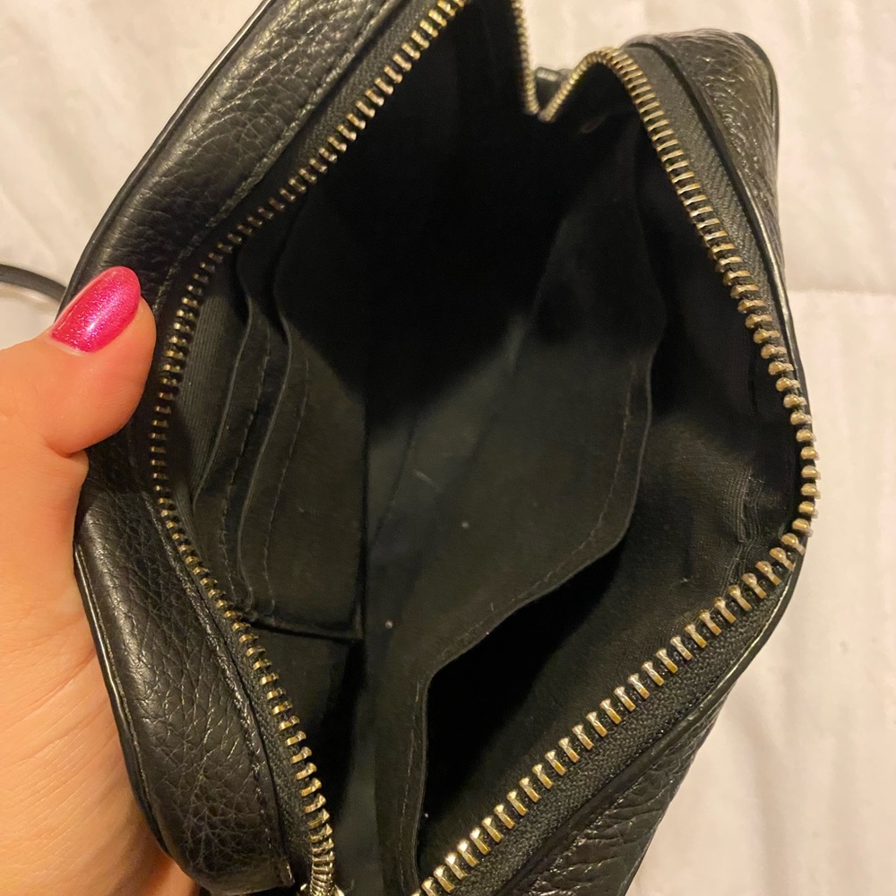 Coach Crossbody Jaime Mini Camera Bag - Black Leather size: 8 x 5.5 x 2.5 - Picture 3 of 12